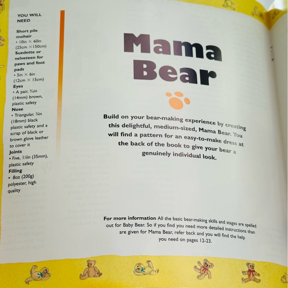 The Teddy Bear Kit Paperback Book - Picture 6 of 11